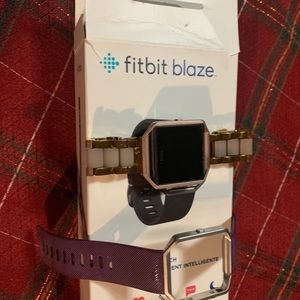 Fitbit Blaze in EUC with 2 bands.